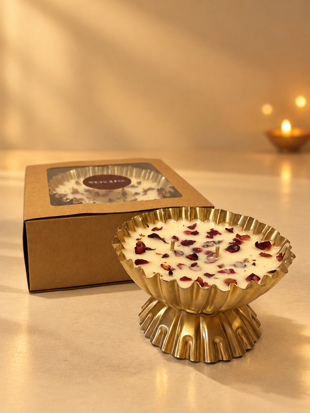 Jasmine Pot Urli Candle
